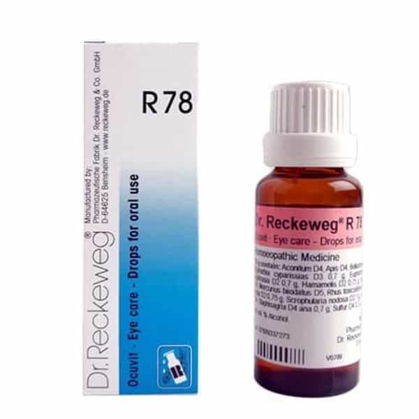 Dr. Reckeweg R 78-Oral Eyecare Drops (22 Ml) Pack Of 2
