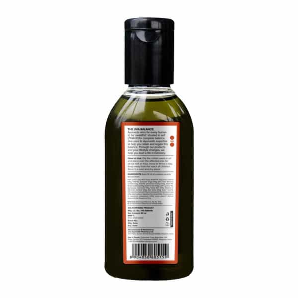 Jiva Jatyadi Oil Helpful In Quick Skin Healing For Men & Women - 60Ml (Pack Of 3)
