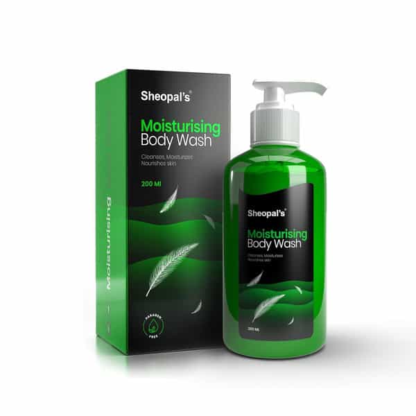 Sheopal's Aloe Vera Body Wash With Orange & Lemon Extracts For Dry Skin Care | 200Ml