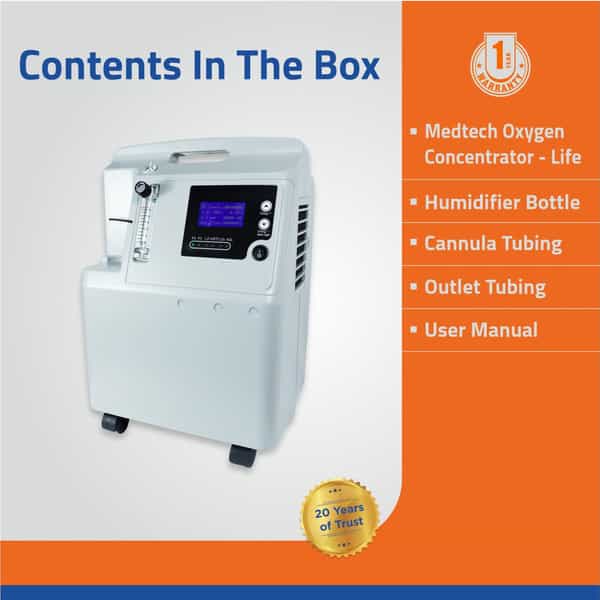 Medtech Oxygen Concentrator - Life
