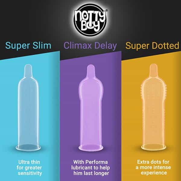 Nottyboy Mixed Pleasure Pack (3X10s) 30