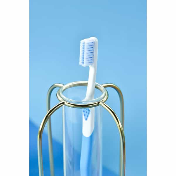 Stim Ortho Mb Toothbrush Pack Of 2 For Braces Super Soft Bristles | Adult | Manual | Multi-Coloured