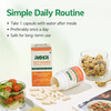 Aora Gut-Guard Probiotic Capsules|Snz Tribac Multi-Strain Probiotics With Fos Prebiotics|30 Capsules