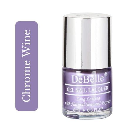 Debelle Gel Nail Polish Gift Set Of 2 Chrome Wine | Chrome Glaze - 16 Ml(8 Ml Each)