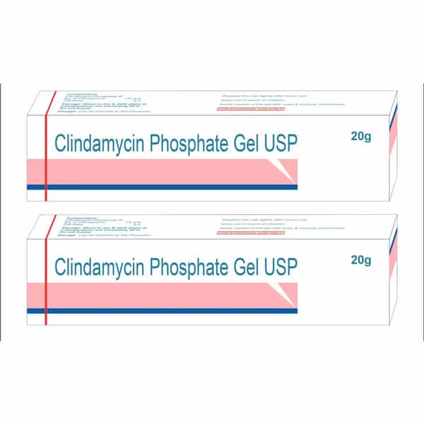 Clindamycin Phosphate Gel 20 Gms Pack 2