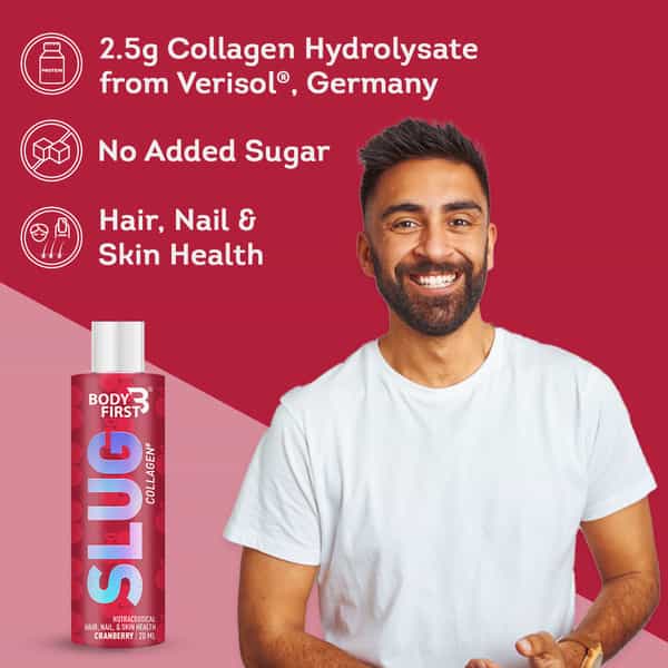 Bodyfirst Collagen Slug | Cranberry (Pack Of 20)