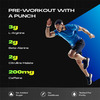 Athlab Hypr Pre Workout | Naturally Flavoured & Sweetened With Monk Fruit | Pineapple - 480G