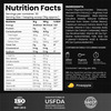 Athlab Hypr Pre Workout | Naturally Flavoured & Sweetened With Monk Fruit | Pineapple - 480G