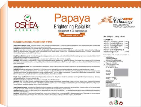 Oshea Papaya Facial Kit Small 1