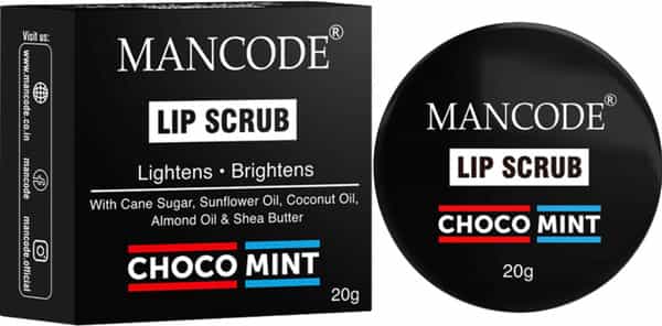 Mancode Choco Mint Lip Scrub 20Gm