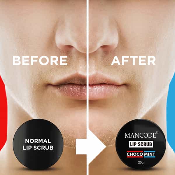 Mancode Choco Mint Lip Scrub 20Gm