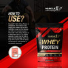 Musclexp 100% Whey Protein With Digestive Enzyme - 1Kg Pouch | Double Chocolate (Pack Of 2)