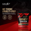 Musclexp 100% Whey Protein With Digestive Enzyme - 1Kg Pouch | Double Chocolate (Pack Of 2)