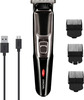Nova Nht 1074 Usb Cordless Rechargeable 30 Minutes Runtime Beard Trimmer For Men (Black)