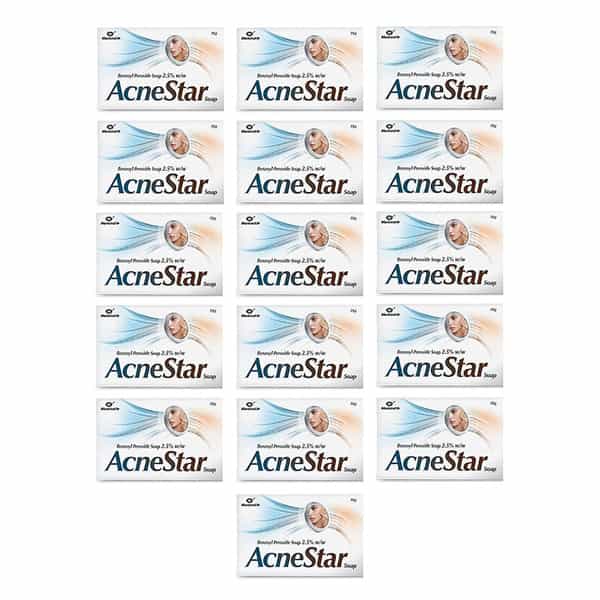 Acnestar 2.5% Soap 75Gm (Pack Of 16)