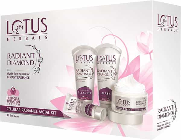 Lotus Radiant Diamond Cellular Radiance Facial Kit 1