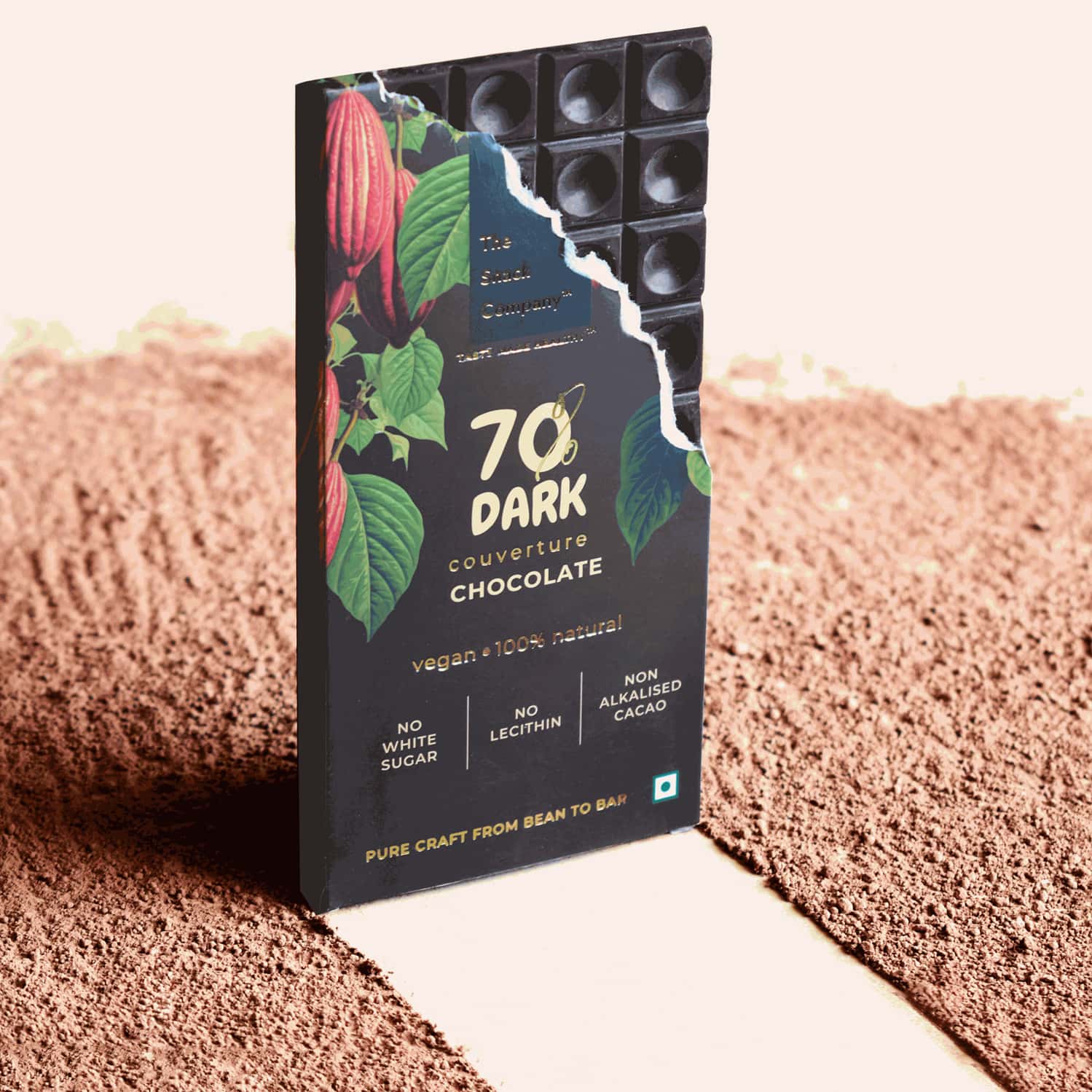 The Snack Company 70% Couverture Dark Chocolate