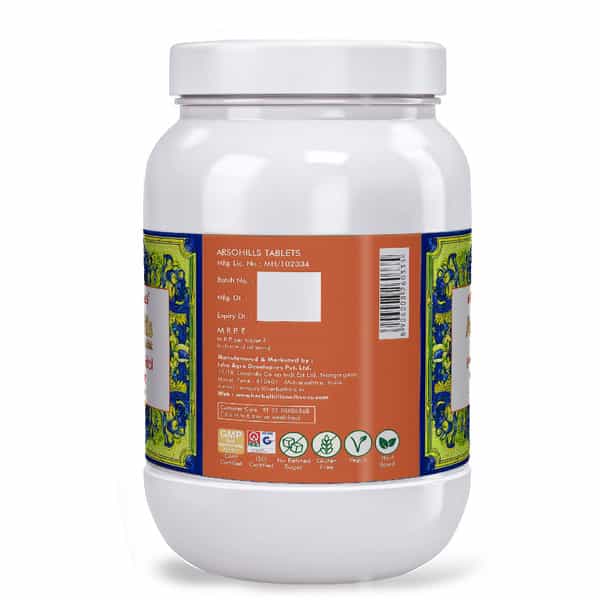 Herbal Hills Arsohills - Value Pack 900 Tablets