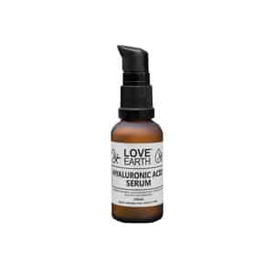 Love Earth Hyaluronic Acid Serum With Organic Aloe Vera & Essential Oils For Moisturised Skin 30ml