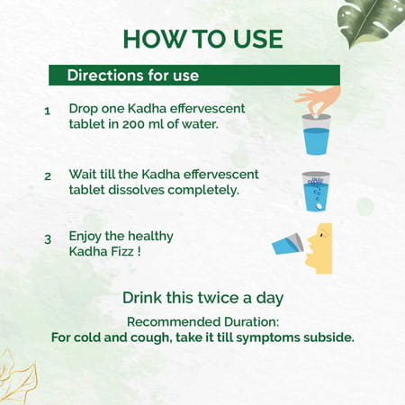 Dr. Vaidya'S Kadha Fizz -20 Tablets