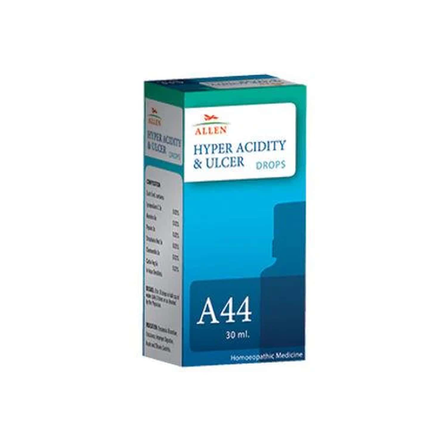 Allen Laboratories A44 Hyper Acidity Drops 30ml