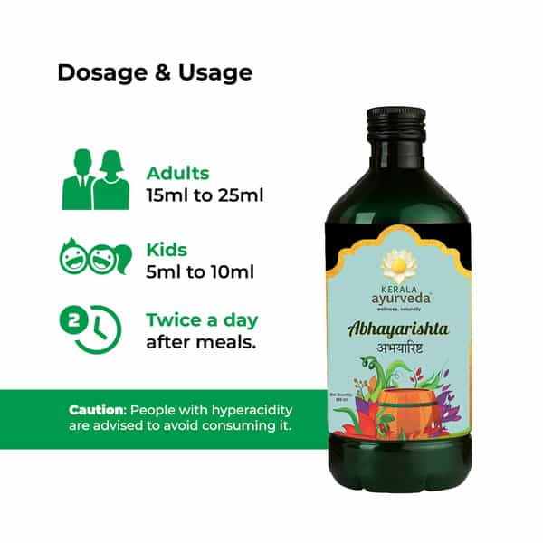 Kerala Ayurveda Abhayarishtam 450 Ml