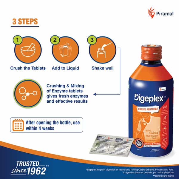 Digeplex Digestion Liquid Sugar Free Bottle Of 200Ml