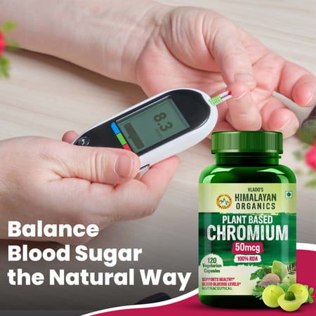 Vlado'S Himalayan Organics Plant Based Chromium 120 Caps