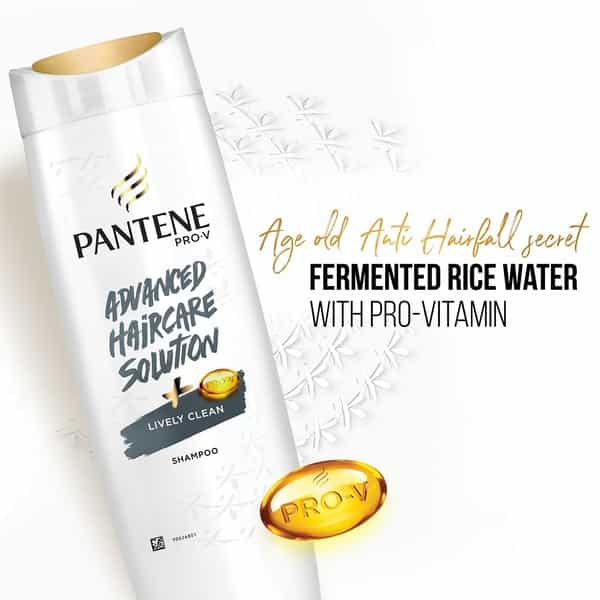Pantene Advanced Hair Care Solution Lively Clean Shampoo - 650Ml