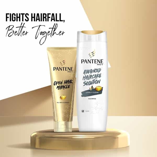 Pantene Advanced Hair Care Solution Lively Clean Shampoo - 650Ml
