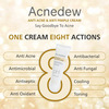 Acnedew Antiacne & Antipimple Cream 25 Gm | Herbs & Zinc Pca | No Paraben (Pack Of 6)