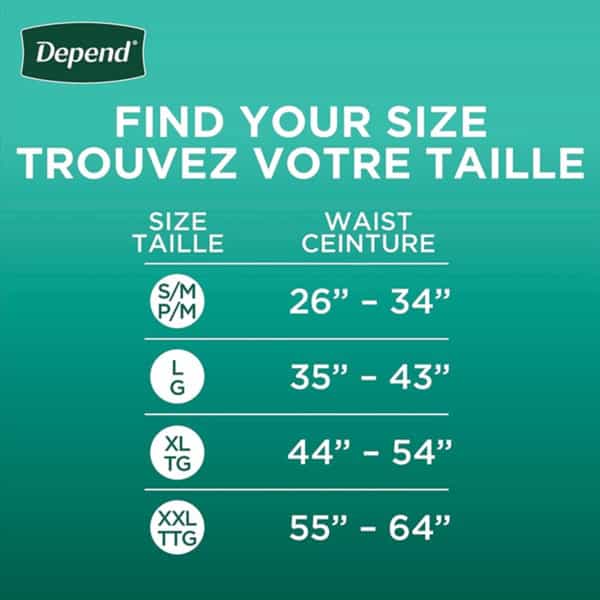 Depend Fit-Flex Incontinence Underwear For Men| Maximum Absorbency| Xl| Gray| 15N
