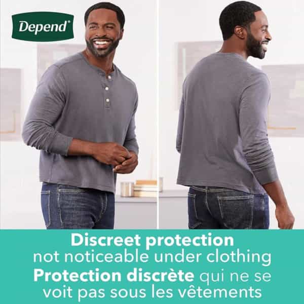 Depend Fit-Flex Incontinence Underwear For Men| Maximum Absorbency| Xl| Gray| 15N
