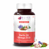Bliss Welness Cholesterol Management Supplement| Garlic Oil Omega 3 6 9 - 60 Softgel Capsules