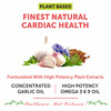 Bliss Welness Cholesterol Management Supplement| Garlic Oil Omega 3 6 9 - 60 Softgel Capsules