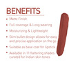 Myglamm Perfect Curves Matte Lip Crayon-Biscotti