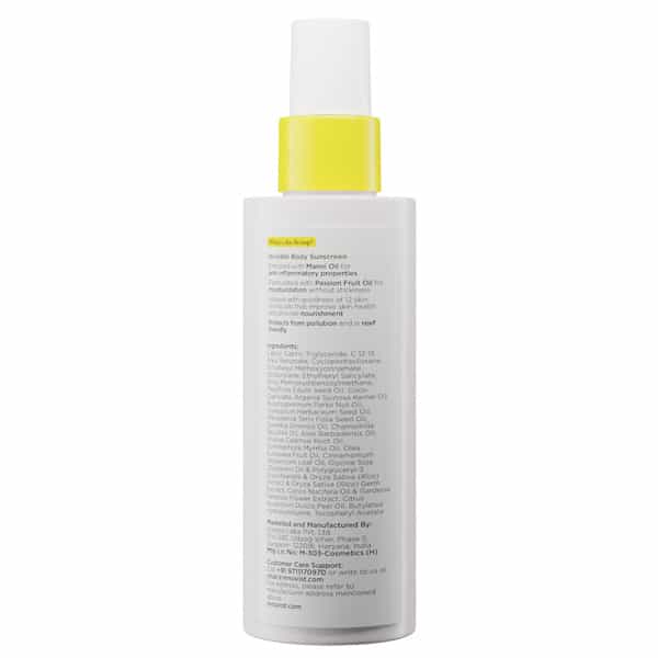 Sunscoop Invisible Body Sunscreen | Spf 60 | For All Skin Types | Dewy Finish | Lightweight 125 Ml