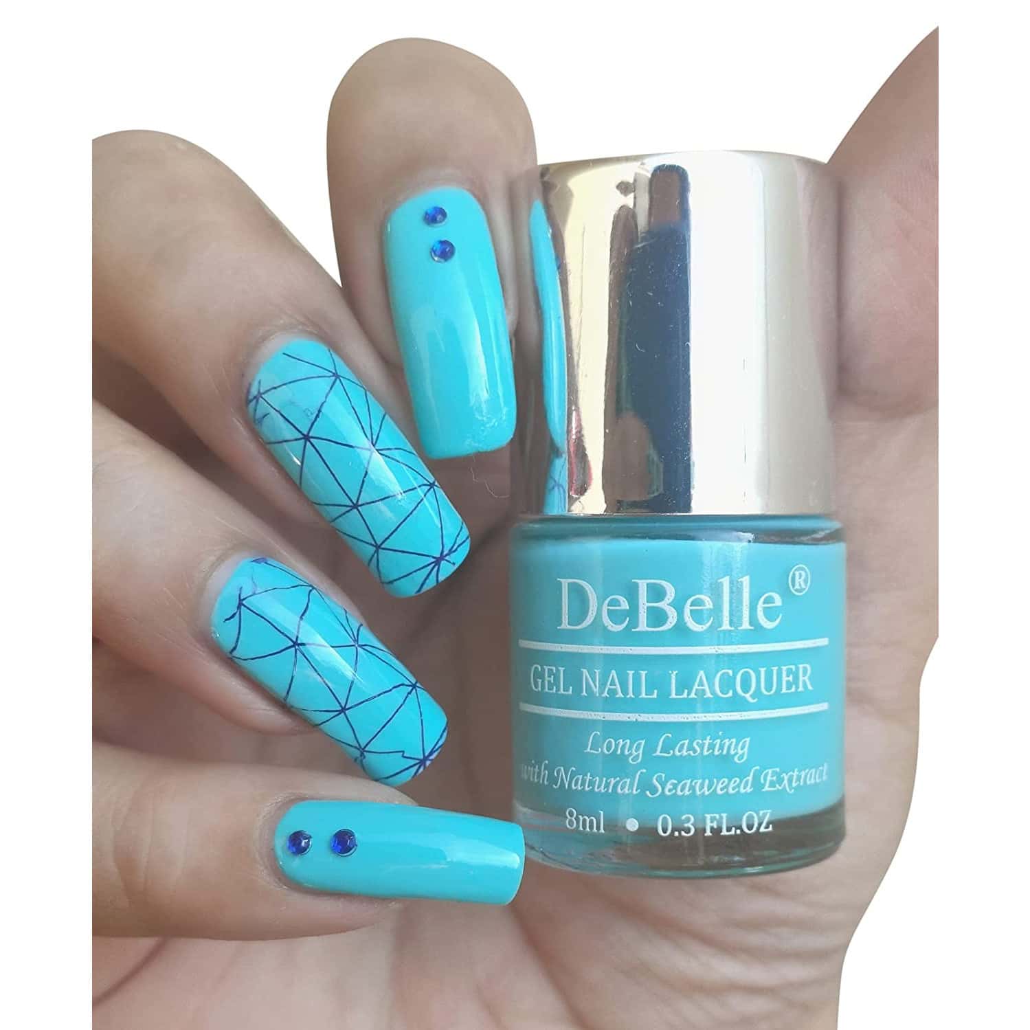 Buy DEBELLE GEL NAIL LACQUER PEPPERMINT PUDDING MINT GREEN NAIL POLISH Online & Get Upto 60 OFF