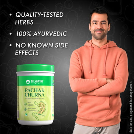 Dr. Vaidya'S Pachak Churna| Ayurvedic Digestive Support - 400g | Expert-Formulated Solution