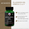 Greenopia Flaxseed Oil 60 Liquid Filled Vegetarian Capsules