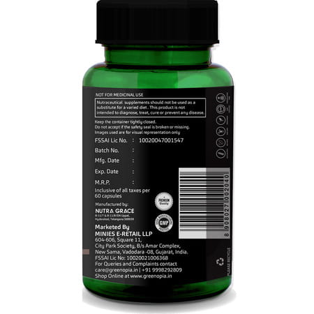 Greenopia Flaxseed Oil 60 Liquid Filled Vegetarian Capsules