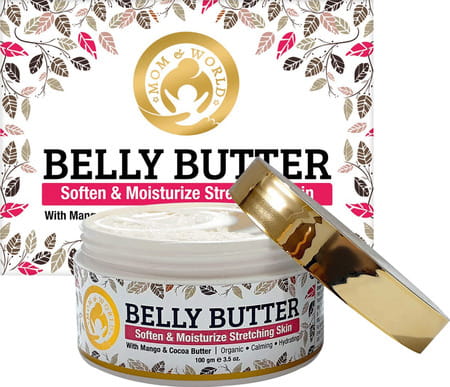 Mom & World Gentle & Smooth Combo - Skin Bio Therapy Oil 200ml + Belly Butter 100g