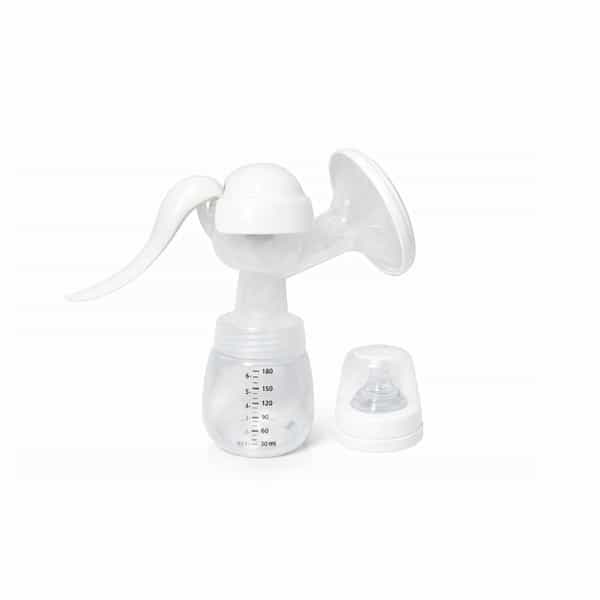 Healthywind Manual Breast Pump For Mothers | 3-Level Suction Control | Bpa Free - Manual (White)