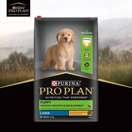 Purina Pro Plan Puppy Food For Large Sized Dogs-15 Kg | Pebbles