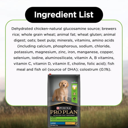 Purina Pro Plan Puppy Food For Large Sized Dogs-15 Kg | Pebbles