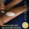 Mymuse Palm Personal Massager - 10 Speeds | Rechargeable | Waterproof (Brushed Suede)