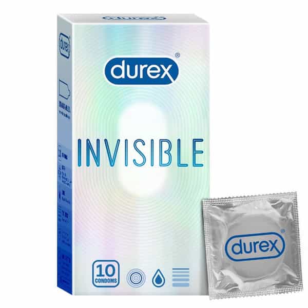 Durex | Invisible | Box | 10 Condoms