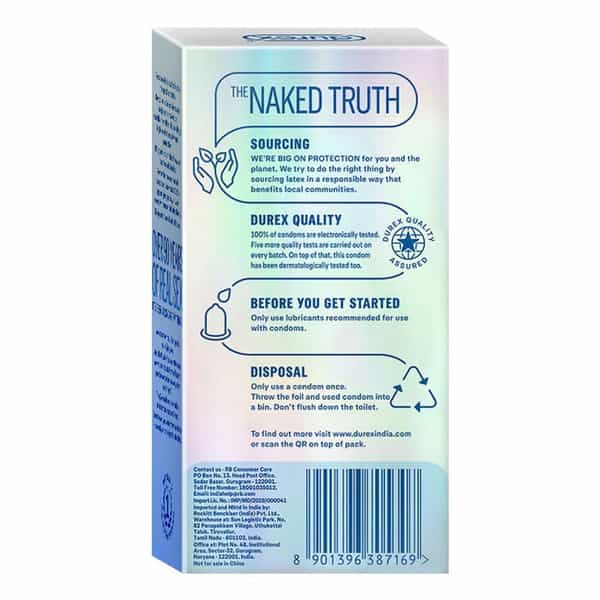 Durex | Invisible | Box | 10 Condoms