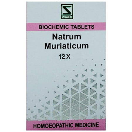 Dr. Willmar Schwabe India Natrum Muriaticum Biochemic Tablet 12x 25 No'S