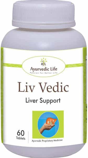 Al-Ayurvedic Life Liv Vedic - 60 Tablets Pack Of 2